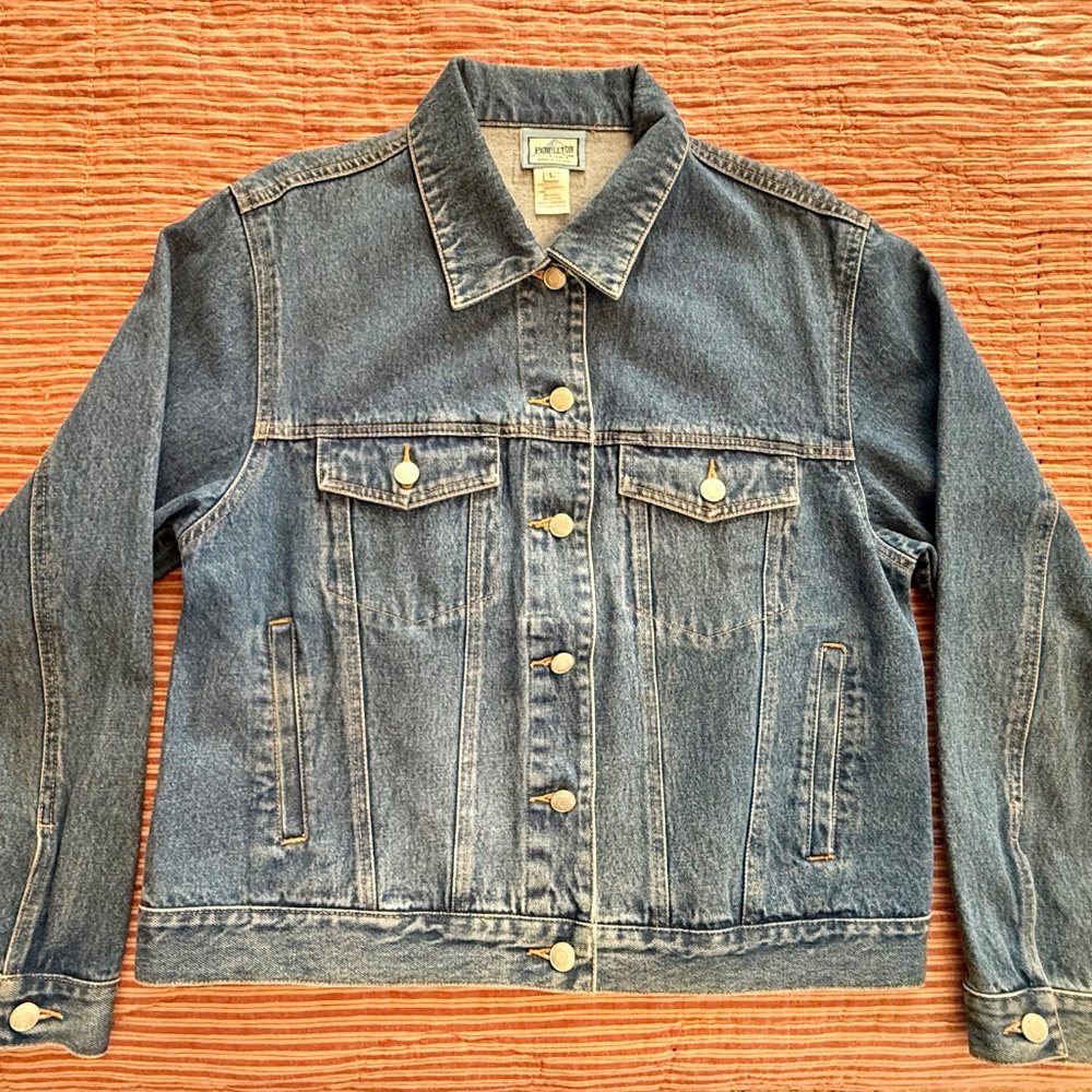 Vintage Pendleton Flag Jean Jacket - image 2